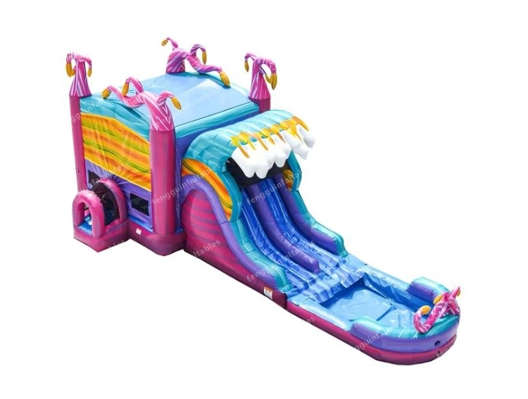 Coral Reef Inflatable Dry Wet Combo