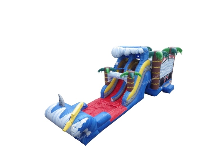 Surfing Coconut Trees Inflatable Combo