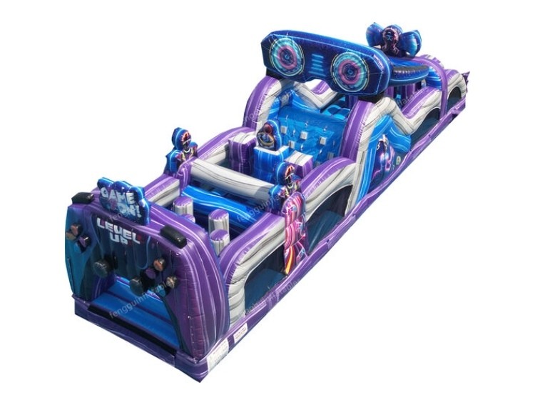 Computer Game Inflatable Obstacle Course